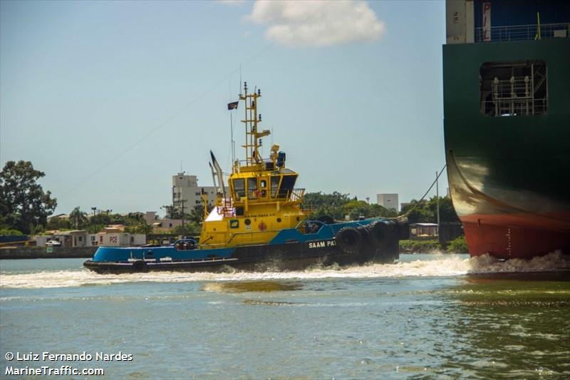 saam pataxo (Tug) - IMO 9668659, MMSI 710012550, Call Sign PPYX under the flag of Brazil