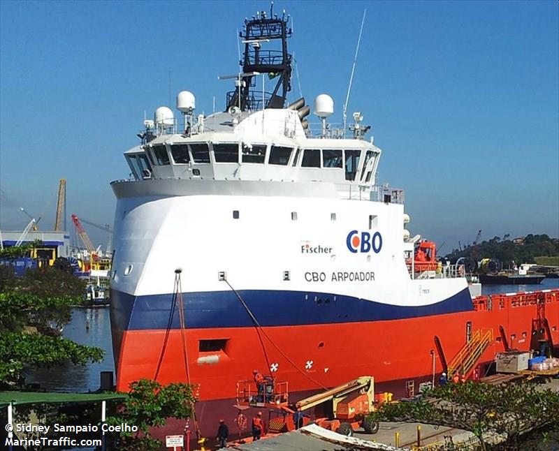 cbo arpoador (Offshore Tug/Supply Ship) - IMO 9627629, MMSI 710014820, Call Sign PPHL under the flag of Brazil