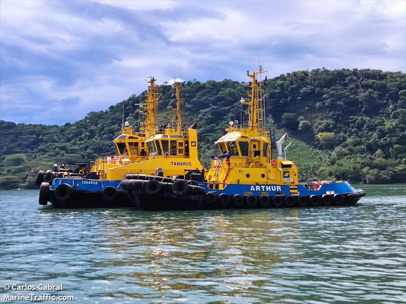 arthur (Tug) - IMO 9709556, MMSI 710015310, Call Sign PPNA under the flag of Brazil