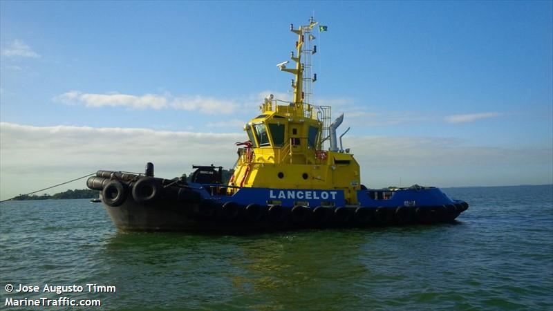 lancelot (Tug) - IMO 9709568, MMSI 710016030, Call Sign PPKN under the flag of Brazil