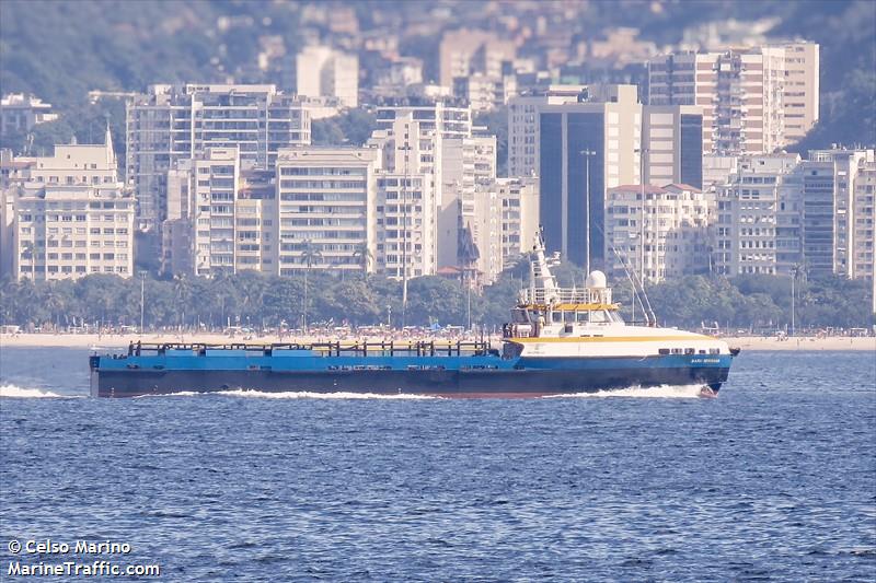 baru serrana (Offshore Tug/Supply Ship) - IMO 9659610, MMSI 710026360, Call Sign PS3305 under the flag of Brazil
