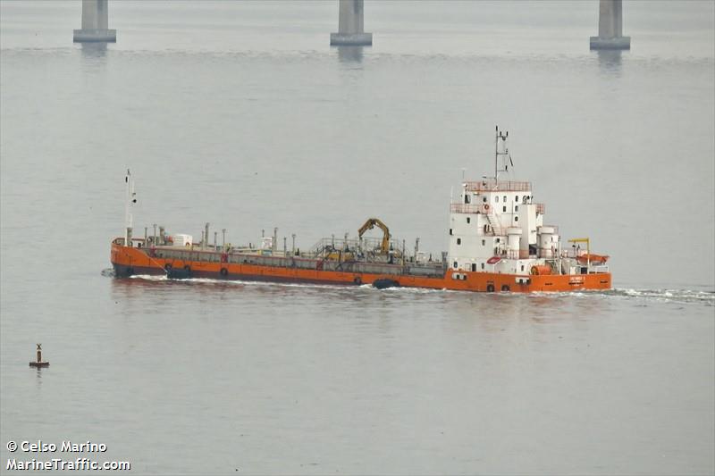 luiz rebelo i (Tanker) - IMO , MMSI 710810001 under the flag of Brazil