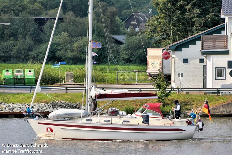 westwind (Pleasure craft) - IMO , MMSI 211892220, Call Sign ? under the flag of Germany