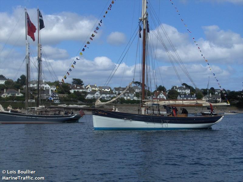 edith gray (Sailing vessel) - IMO , MMSI 235085883, Call Sign 2EKL5 under the flag of United Kingdom (UK)