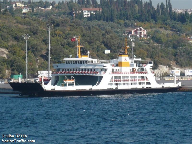 halidere (Passenger ship) - IMO , MMSI 271002491, Call Sign TC5905 under the flag of Turkey