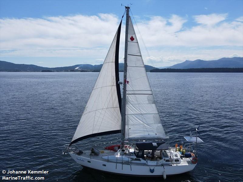 sv swadeshi (Sailing vessel) - IMO , MMSI 316043126 under the flag of Canada