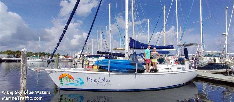 big sky blue waters (Sailing vessel) - IMO , MMSI 338104856 under the flag of USA