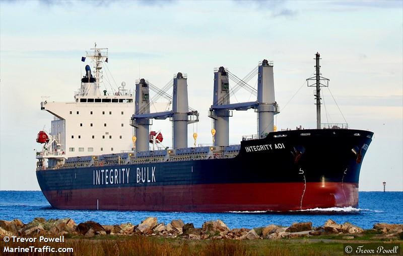 integrity aoi (Bulk Carrier) - IMO 9951812, MMSI 352002396, Call Sign 3E3861 under the flag of Panama