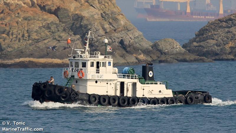 101 sin han (Tug) - IMO , MMSI 440110390, Call Sign 130077 under the flag of Korea