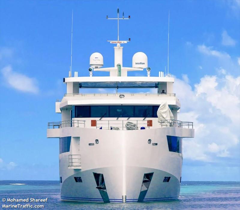 white pearl (Yacht) - IMO 9988425, MMSI 455200590, Call Sign 8QT9445 under the flag of Maldives