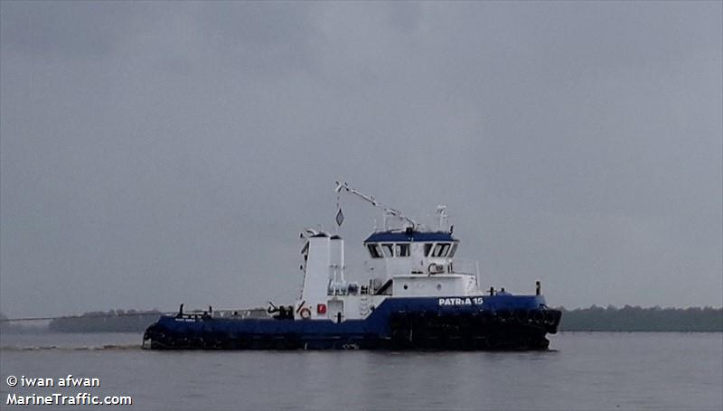 tb. patria 15 (Tug) - IMO , MMSI 525500737, Call Sign YDC4187 under the flag of Indonesia