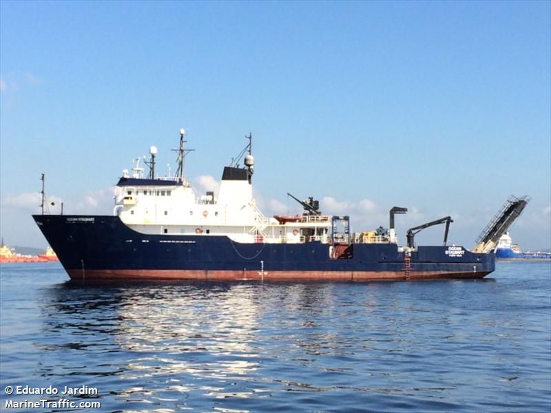 ocean stalwart (Research Vessel) - IMO 8835516, MMSI 576785000, Call Sign YJRG8 under the flag of Vanuatu