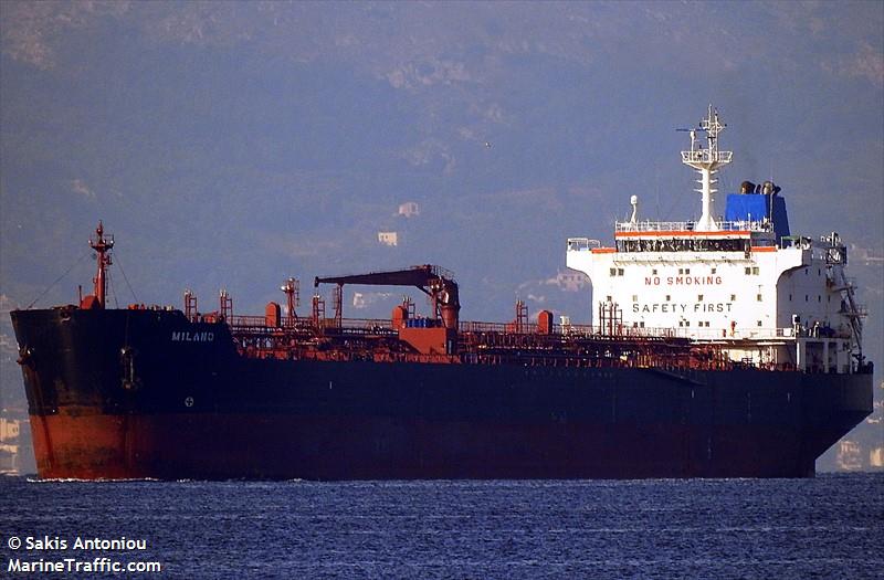milano (Chemical/Oil Products Tanker) - IMO 9286059, MMSI 636022825, Call Sign 5LKQ4 under the flag of Liberia