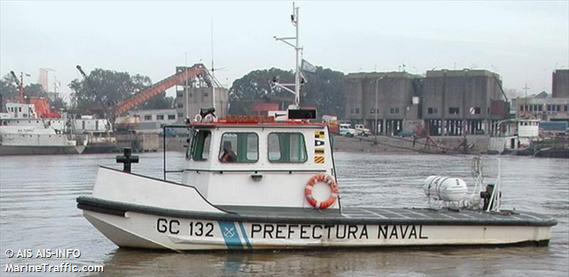 gc-132 lago puelo (Law enforcment) - IMO , MMSI 701572000, Call Sign L2DY under the flag of Argentina