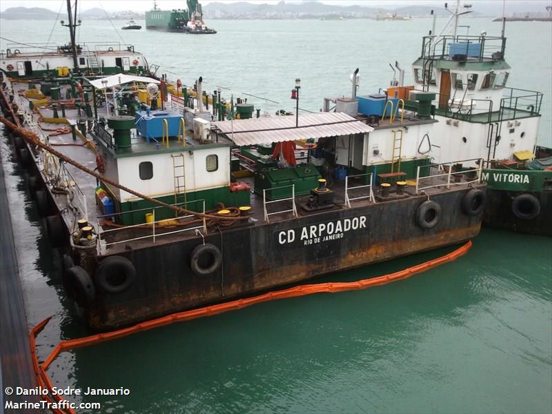 cd arpoador (Tanker) - IMO , MMSI 710000247 under the flag of Brazil