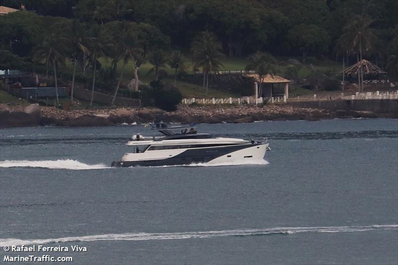 ragnar (Pleasure craft) - IMO , MMSI 710003781, Call Sign PU4734 under the flag of Brazil
