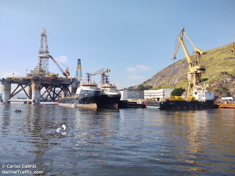 torda (Offshore Tug/Supply Ship) - IMO 9442067, MMSI 710006540, Call Sign PQAH under the flag of Brazil