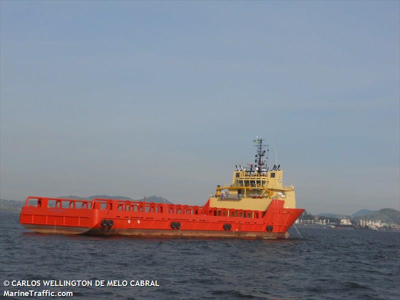 bram belem (Offshore Tug/Supply Ship) - IMO 9644160, MMSI 710008540, Call Sign PPRU under the flag of Brazil