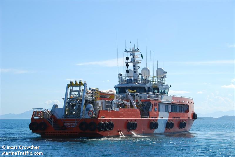 sistac vitoria (Diving ops) - IMO , MMSI 710021140, Call Sign PR6103 under the flag of Brazil