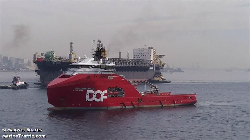 skandi angra (Offshore Tug/Supply Ship) - IMO 9600580, MMSI 710022930, Call Sign PR7244 under the flag of Brazil