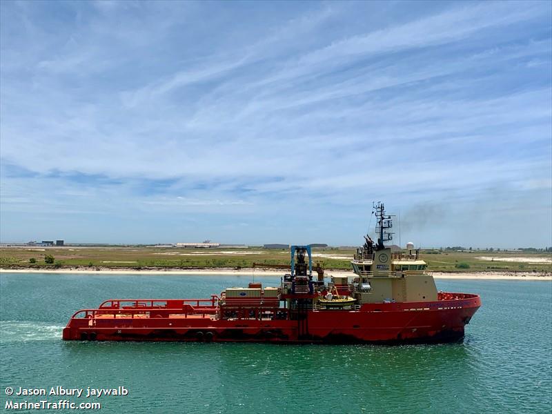 campos contender (Offshore Tug/Supply Ship) - IMO 9497127, MMSI 710028220, Call Sign PPTT under the flag of Brazil