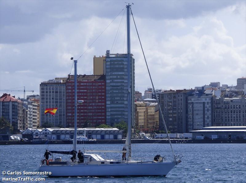 almansa (Sailing vessel) - IMO , MMSI 225980472 under the flag of Spain