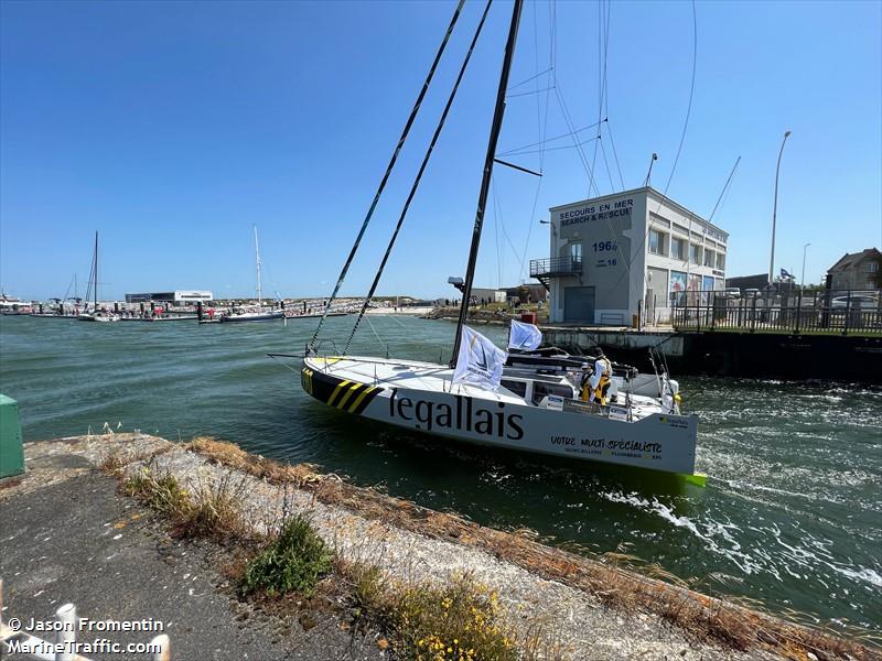 divoc (Sailing vessel) - IMO , MMSI 228156880, Call Sign FAK2301 under the flag of France