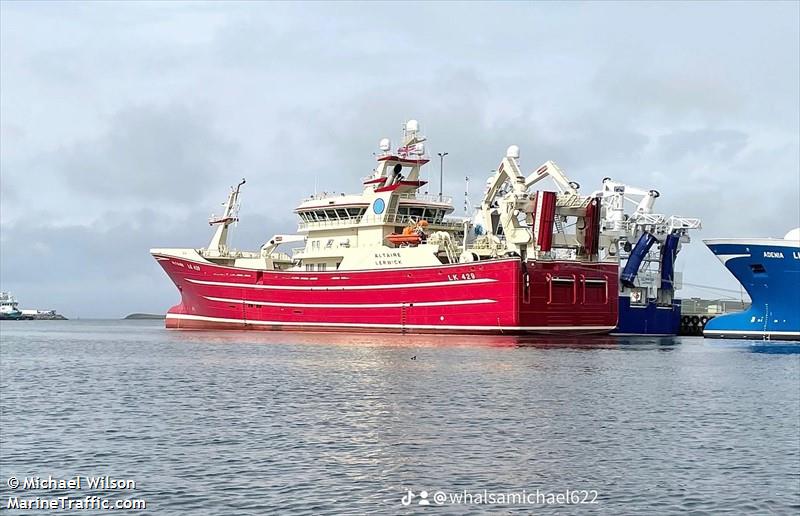 altaire (Fishing Vessel) - IMO 9926776, MMSI 232047253, Call Sign MNNZ3 under the flag of United Kingdom (UK)