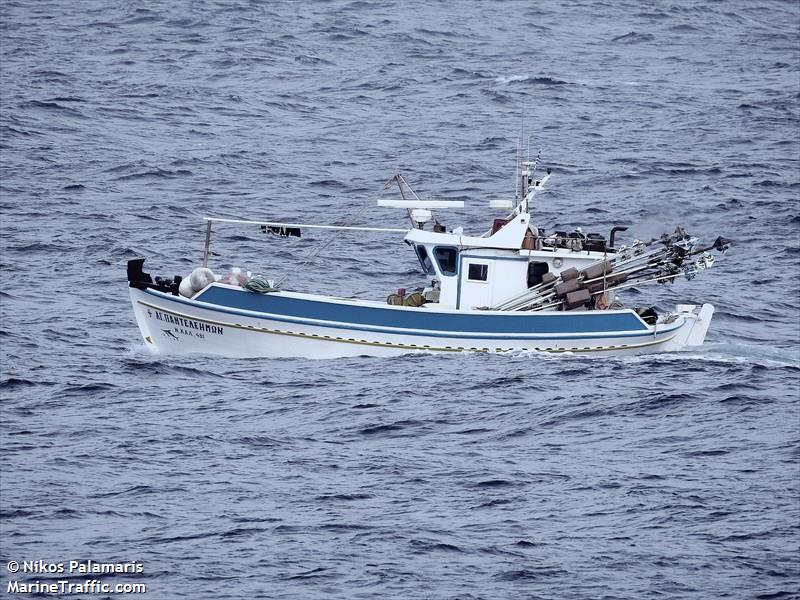 ag panteleimon (Fishing vessel) - IMO , MMSI 237370100, Call Sign SX8977 under the flag of Greece