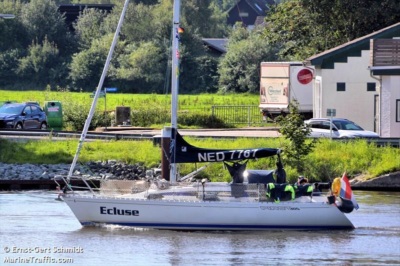 ecluse (Sailing vessel) - IMO , MMSI 244000175, Call Sign PG5621 under the flag of Netherlands