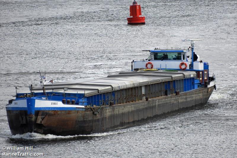 binkie (Cargo ship) - IMO , MMSI 244377387, Call Sign PB8068 under the flag of Netherlands