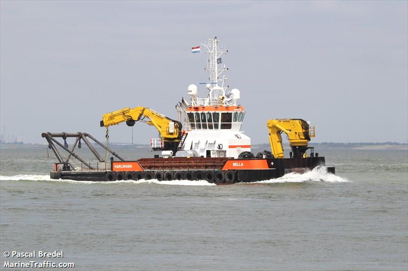 bella (Utility Vessel) - IMO 9966207, MMSI 246994000, Call Sign PFVY under the flag of Netherlands