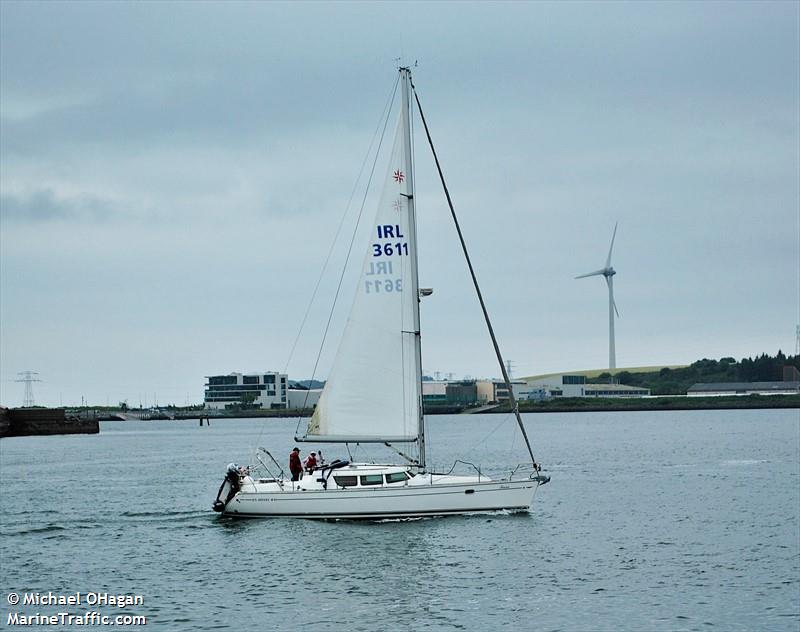 tiara (Pleasure craft) - IMO , MMSI 250006055 under the flag of Ireland