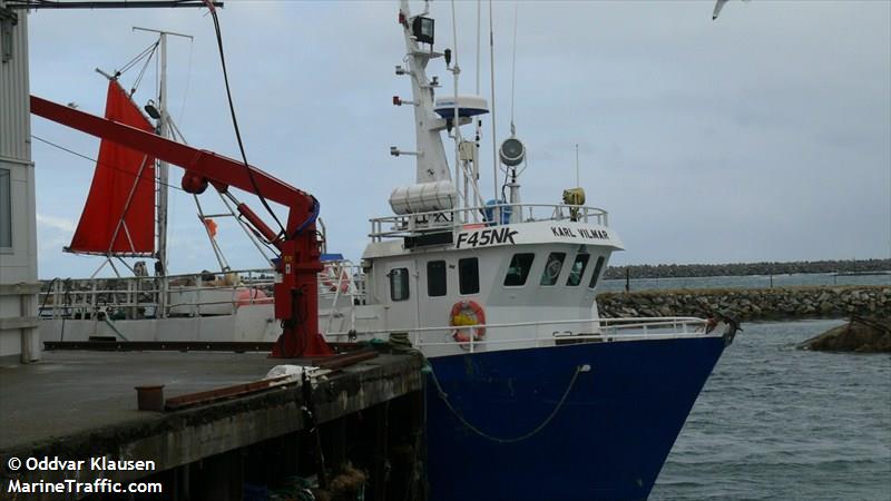 karl wilmar (Fishing vessel) - IMO , MMSI 257823500, Call Sign LK2612 under the flag of Norway