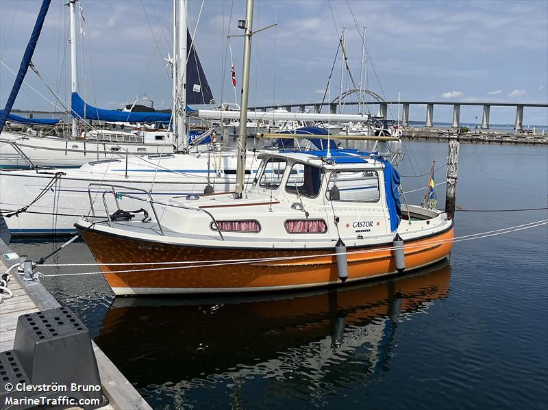 castor (Pleasure craft) - IMO , MMSI 265043150, Call Sign SG4689 under the flag of Sweden