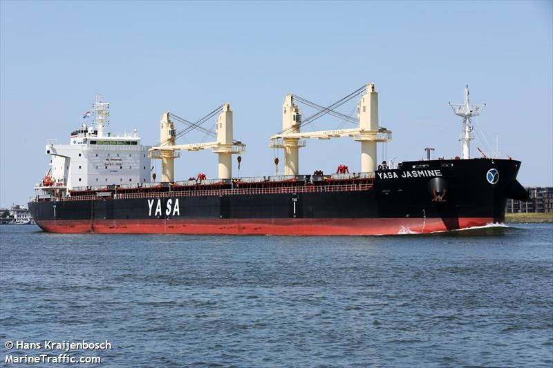 yasa jasmine (Bulk Carrier) - IMO 9955636, MMSI 538010512, Call Sign V7A6153 under the flag of Marshall Islands