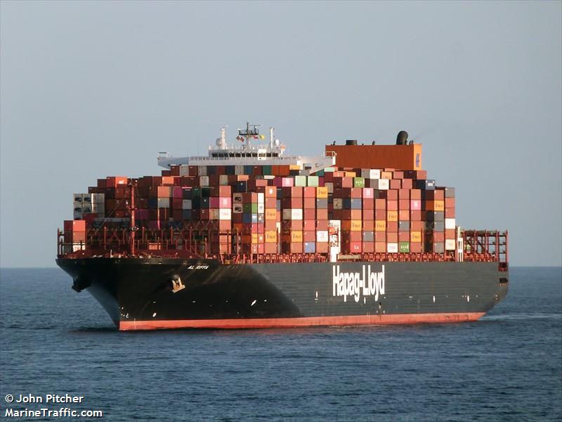 al riffa (Container Ship) - IMO 9525912, MMSI 636093164, Call Sign 5LKS2 under the flag of Liberia