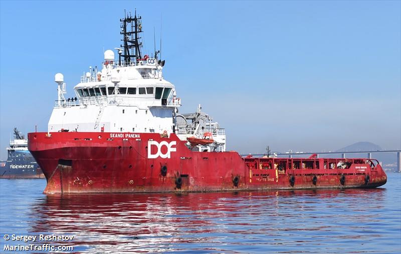 skandi ipanema (Offshore Tug/Supply Ship) - IMO 9528249, MMSI 710006080, Call Sign PPZX under the flag of Brazil