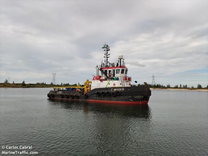 c maceio (Tug) - IMO , MMSI 710027280, Call Sign PO2087 under the flag of Brazil