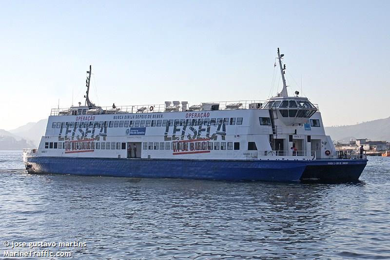 gavea (Passenger ship) - IMO , MMSI 710102030, Call Sign PS 8563 under the flag of Brazil