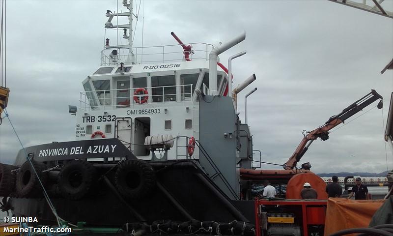 rem provin dl azuay (Tug) - IMO 9654933, MMSI 735058948 under the flag of Ecuador