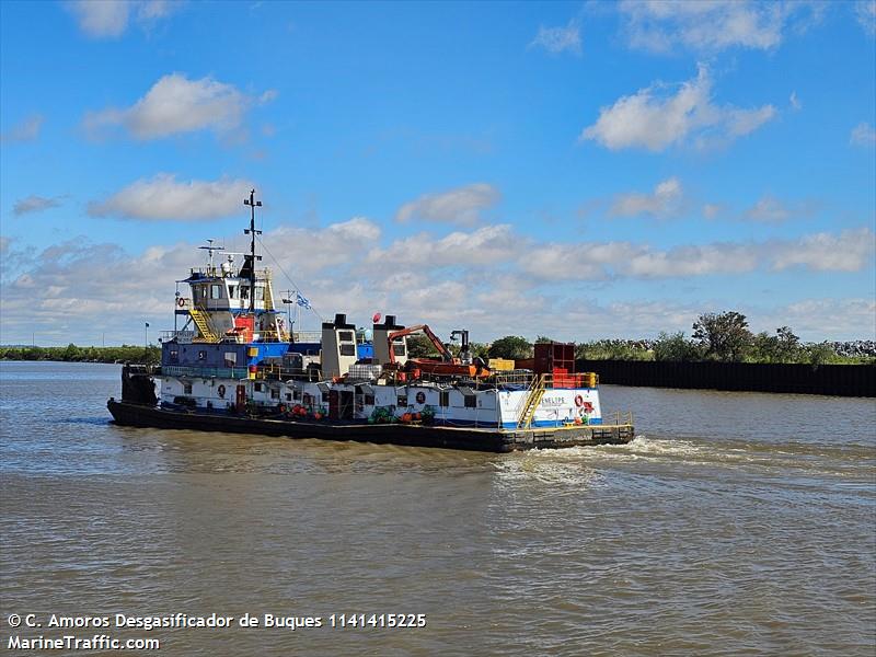 penelope (Tug) - IMO , MMSI 755241100, Call Sign ZPJM under the flag of Paraguay