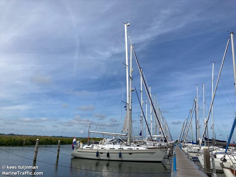 cato (Sailing vessel) - IMO , MMSI 244729299, Call Sign PG7001 under the flag of Netherlands