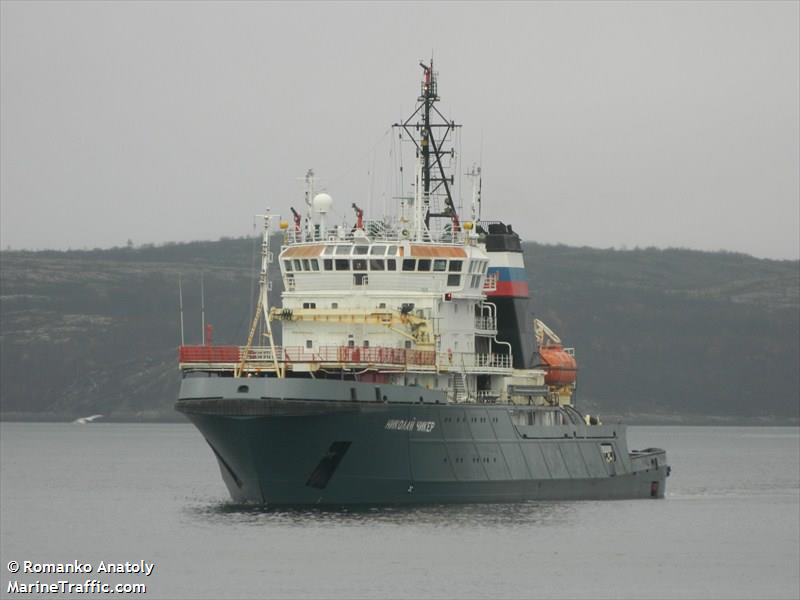 nikolay chiker (Icebreaker) - IMO 8613334, MMSI 273543910, Call Sign RMNO under the flag of Russia