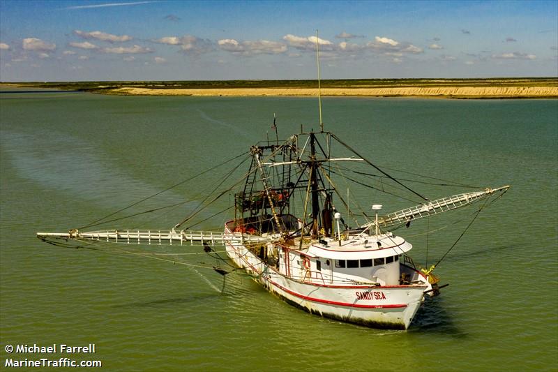 sandy sea (Fishing vessel) - IMO , MMSI 368051760, Call Sign WDK4093 under the flag of United States (USA)