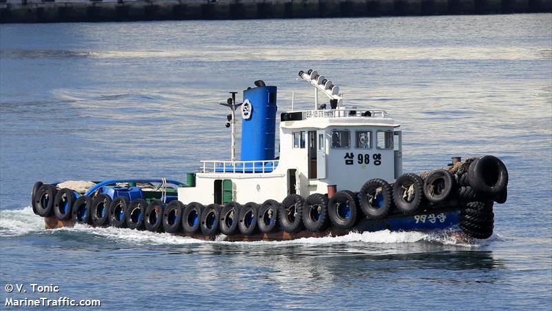 98 samyang (Tug) - IMO , MMSI 440135980, Call Sign 105376 under the flag of Korea