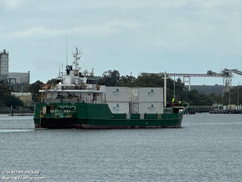 kestral bay (General Cargo Ship) - IMO 9071478, MMSI 503739000, Call Sign VMQ41O5 under the flag of Australia