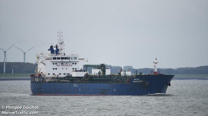 hafnia aquamarine (Chemical/Oil Products Tanker) - IMO 9711573, MMSI 563186200, Call Sign 9V8440 under the flag of Singapore