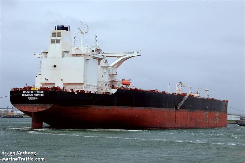 universal frontier (Crude Oil Tanker) - IMO 9829382, MMSI 636022828, Call Sign 5LKQ7 under the flag of Liberia