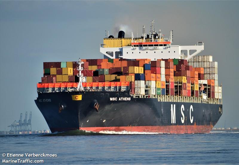 msc athens (Container Ship) - IMO 9618305, MMSI 636022873, Call Sign 5LKV5 under the flag of Liberia